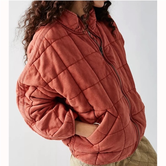 Free People Jackets & Blazers - Free People Dolman Quilted Jacket